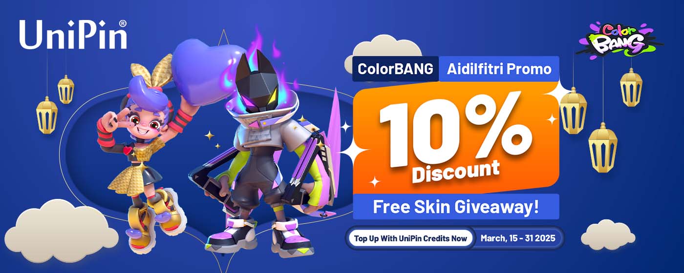 Celebrate Aidilfitri with ColorBANG and enjoy 10% Discount + Free Skin Giveaway!